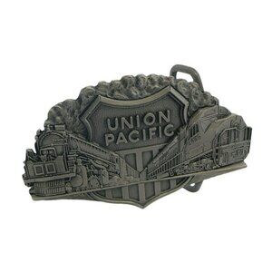 VTG 1982 Western Heritage‎ Bronze Pocatello Centennial Limited Belt Buckle 108